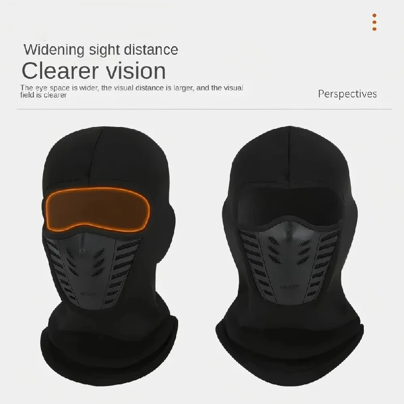Winter Outdoor Cycling Full Face Mask Windproof Dustproof Keep Warm Face Cover Ski Head Cover Motorcycle Riding Balaclava Cap - Image 2